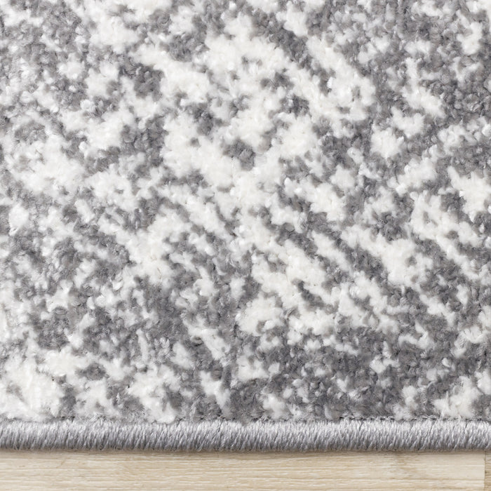 Covington Distressed Geometric Lines Indoor Area Rug - 5'3\" x 7'7\"