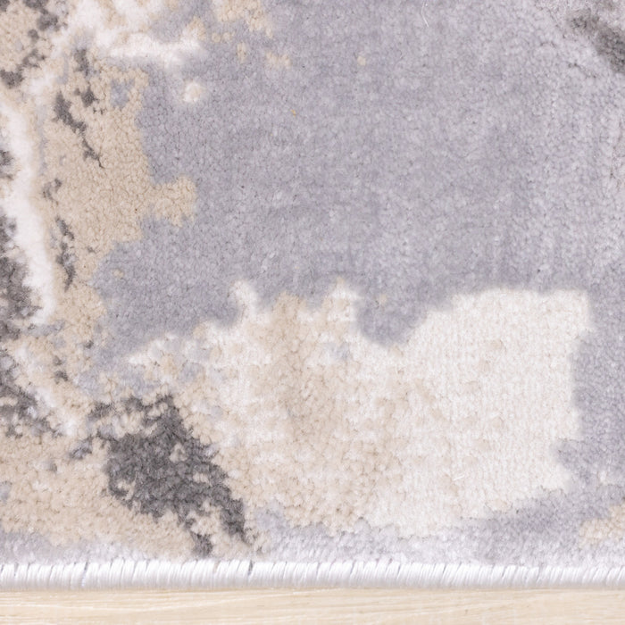 London Wavy Ocean Area Rug - 5'3\" x 7'7\"