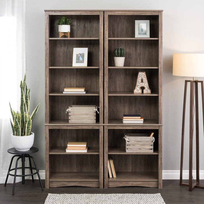 Tall Bookcase - Drifted Grey