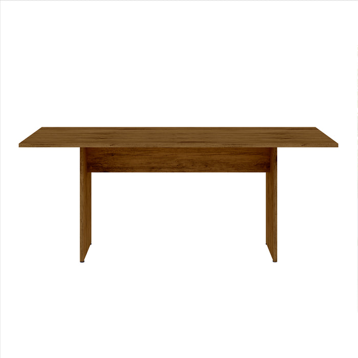 Manhattan Comfort Nomad 67.91\" Rustic Country Dining Table - Natural
