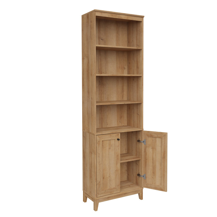 Prepac Yaletown Bookcase - Natural Oak