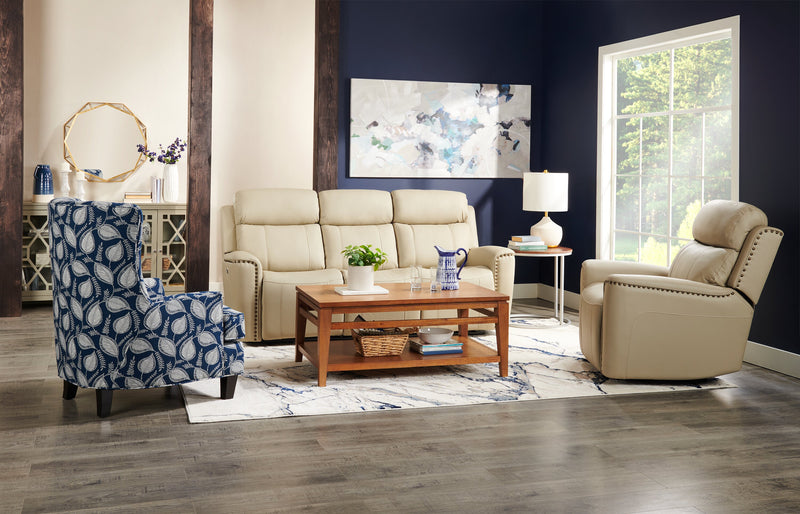 Clary 31.5\" Accent Cabinet with Glass Doors - Grey