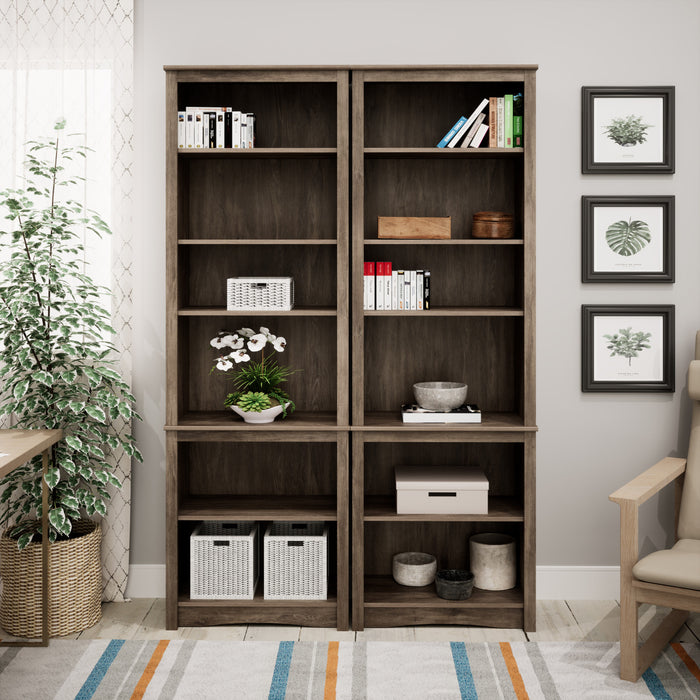 Tall Bookcase - Drifted Grey