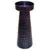 Metal 10\" Candle Holder - Blue