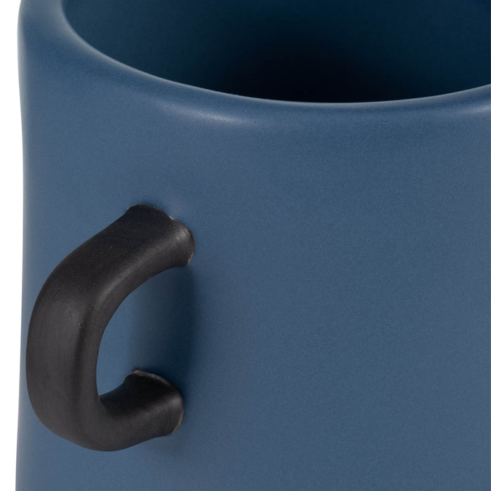 Ceramic 9\" Vase - Blue