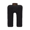 Ecomix 15\" Abstract Vase - Black