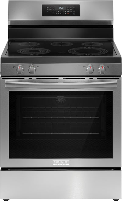 Frigidaire Gallery 30'' Rear Control Electric Range with Total Convection – Stainless Steel - GCREC059BF | Cuisinière électrique Frigidaire Gallery de 30 po avec commandes à l’arrière et convection totale - acier inoxydable - GCREC059BF