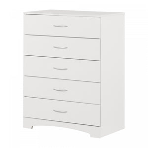 Step One 5-drawer Chest - Pure White