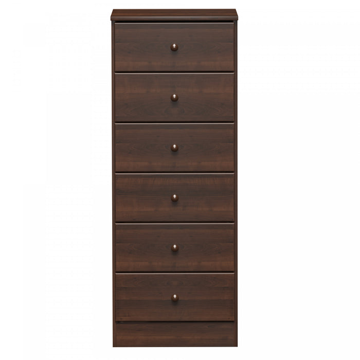 Astrid 6-Drawer Tall Chest - Espresso