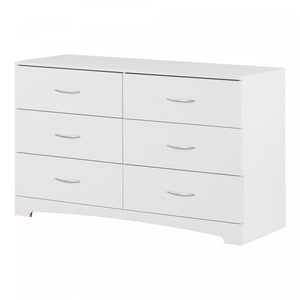 Step One 6-drawer Dresser - Pure White