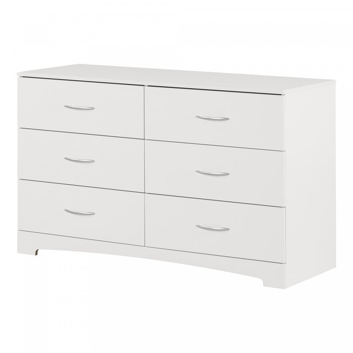Step One 6-drawer Dresser - Pure White