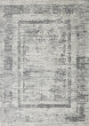 Kylie Grey Faded Borders Rug, 7'10\" x 10'10\" Indoor Area Rug