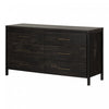 Gravity 6-drawer Dresser - Rubbed Black