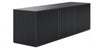 Nordika Trelisse 60\" TV Stand with 3 Doors - Black