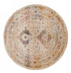 Ethel Traditional 5'0\" x Area Rug in Multi Indoor Area Rug