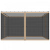 Outsunny 12' x 12' Gazebo Replacement Mosquito Netting Screen Walls, Beige