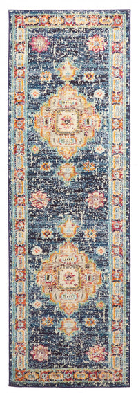 Lotus Navy Rug 2'8