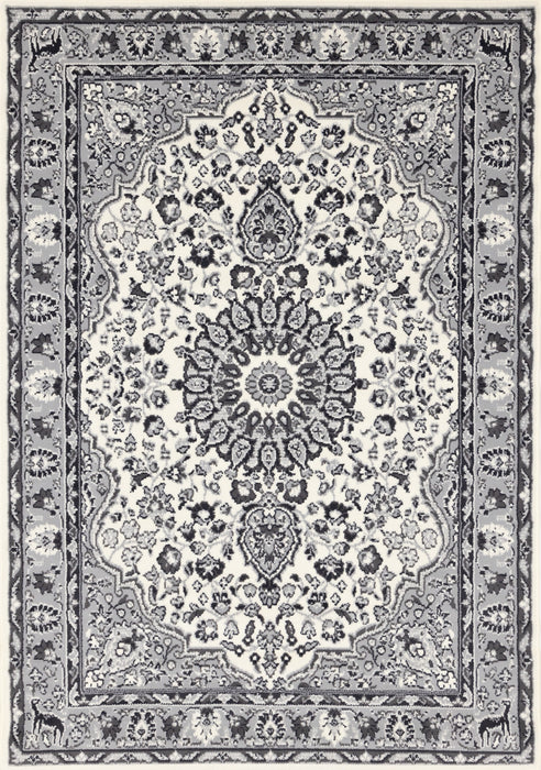 Florence Classic Border Area Rug - 4'7\" x 6'7\"