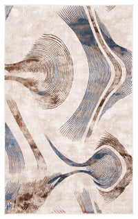 Amara Taupe Area Rug - 5'0