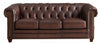 Hydeline Standwood Leather Sofa - Brown