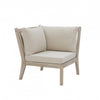 Teagon Outdoor Corner Patio Chair Patio - Natural Beige