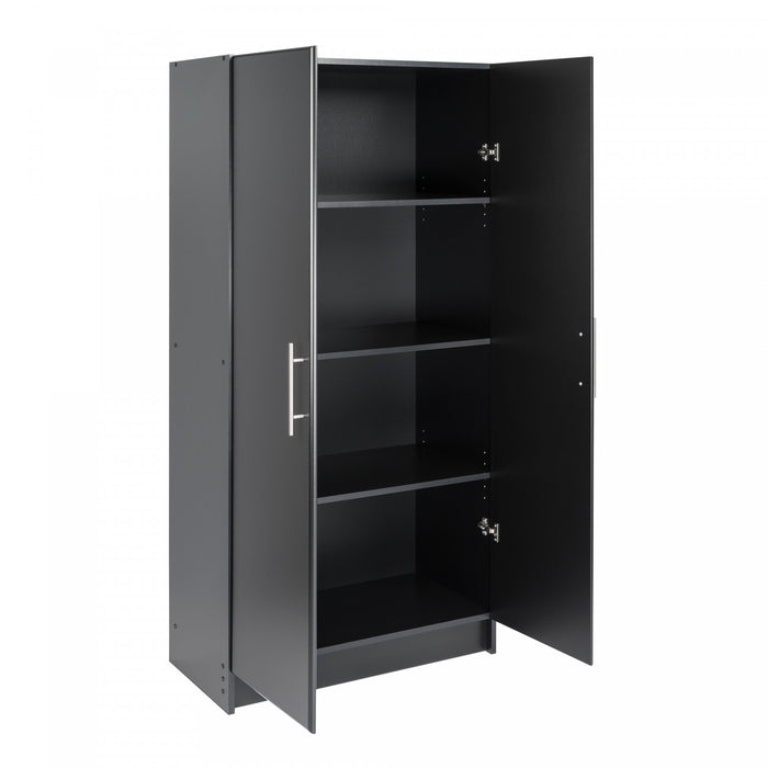 Elite 32\" Storage Cabinet - Black