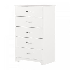Fusion 5-drawer Chest - Pure White