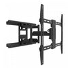 Kanto LX600SW Full-Motion Metal Stud TV Mount with SNAPTOGGLE® Heavy-Duty Toggle Bolts for 34\" - 65\" TVs, Black