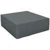 Outsunny Patio Furniture Covers Waterproof 600D, 80.7\" x 75.6\" x 24\", Grey