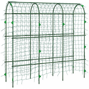 Outsunny Garden Trellis For Climbing Plants Outdoor, 6ft Tall