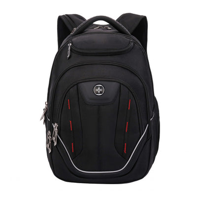 Swissdigital Terabyte Backpack – 15.6" Laptop Bag, USB Charging, SDD Finder, RFID Protection, Large Capacity, 2-Year Warranty