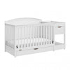 Graco Bellwood 5-in-1 Convertible Crib and Changer - White