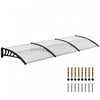 Outsunny Window Awning Door Canopy, Front Door Outdoor Patio Cover