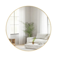 Umbra Hubba Wall Mirror - Brass