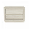Soren Contemporary 32\" Nightstand in Whitewashed Oak (2-Drawer)