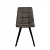 Foster Grey Microfiber Upholstered Dining Chair (Set of 2)