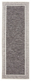Brooks Charcoal Area Rug - 2'8\" x 8'2\"