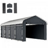 Outsunny Carport Replacement Canopy Cover Sidewalls for 10' x 15' Carport