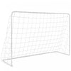 Soozier Soccer Goal, 6 x 4ft Portable Practice Soccer Net with Steel Frame