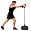 Soozier Freestanding Reflex Bag, 57.9\" -65\" Speed Bag with Stand