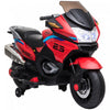 Aosom 12v Powered Ride-On Kids Motorcycle With Training Wheels, Battery-operated Motorbike For Kids With Lights, Music, Up To 3.7 Mph, Red