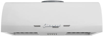 Classic Retro by Unique 24" Under Cabinet Range Hood - UGP-24CR RH W