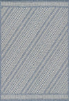 Livia Transitional 5'3\" x 7'0\" Area Rug in Blue Indoor Area Rug