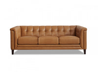 Hydeline Bodie Leather Chair - Brown