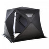 Outsunny 4-person Insulated Ice Fishing Tent, Portable Ice Fishing Shelter With Ventilation Windows, Carry Bag, Two Doors And Anchors For Low-temp -22℉