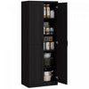 HOMCOM 63\" Pantry Cabinet, Kitchen Storage Cabinet with Adjustable Shelves