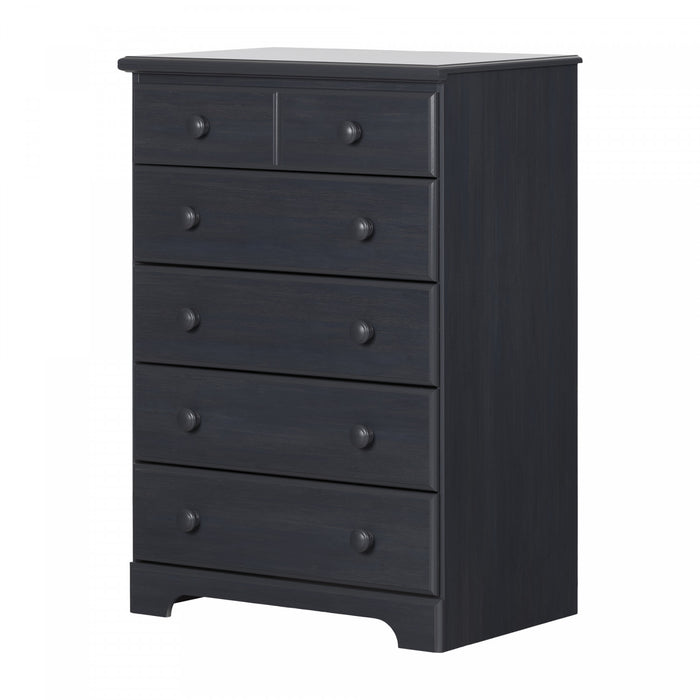 Summer Breeze 5-drawer Chest - Blueberry