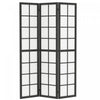 HOMCOM 3 Panel Room Divider, 5.6 ft Folding Privacy Screen, Black