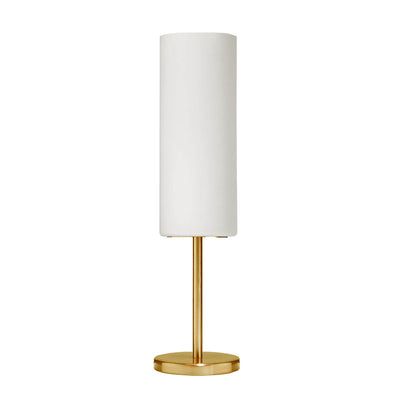 Dainolite Paza 1 Light Table Lamp Aged Brass White Glass|Lampe de table Paza de Dainolite en verre blanc, avec fini laiton vieilli et 1 ampoule