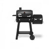 Broil King Regal Charcoal Offset 400 Charcoal Grill and Offset Smoker in Black